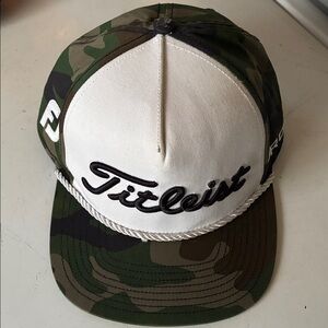 Titleist Green Camouflage Snapback Hat